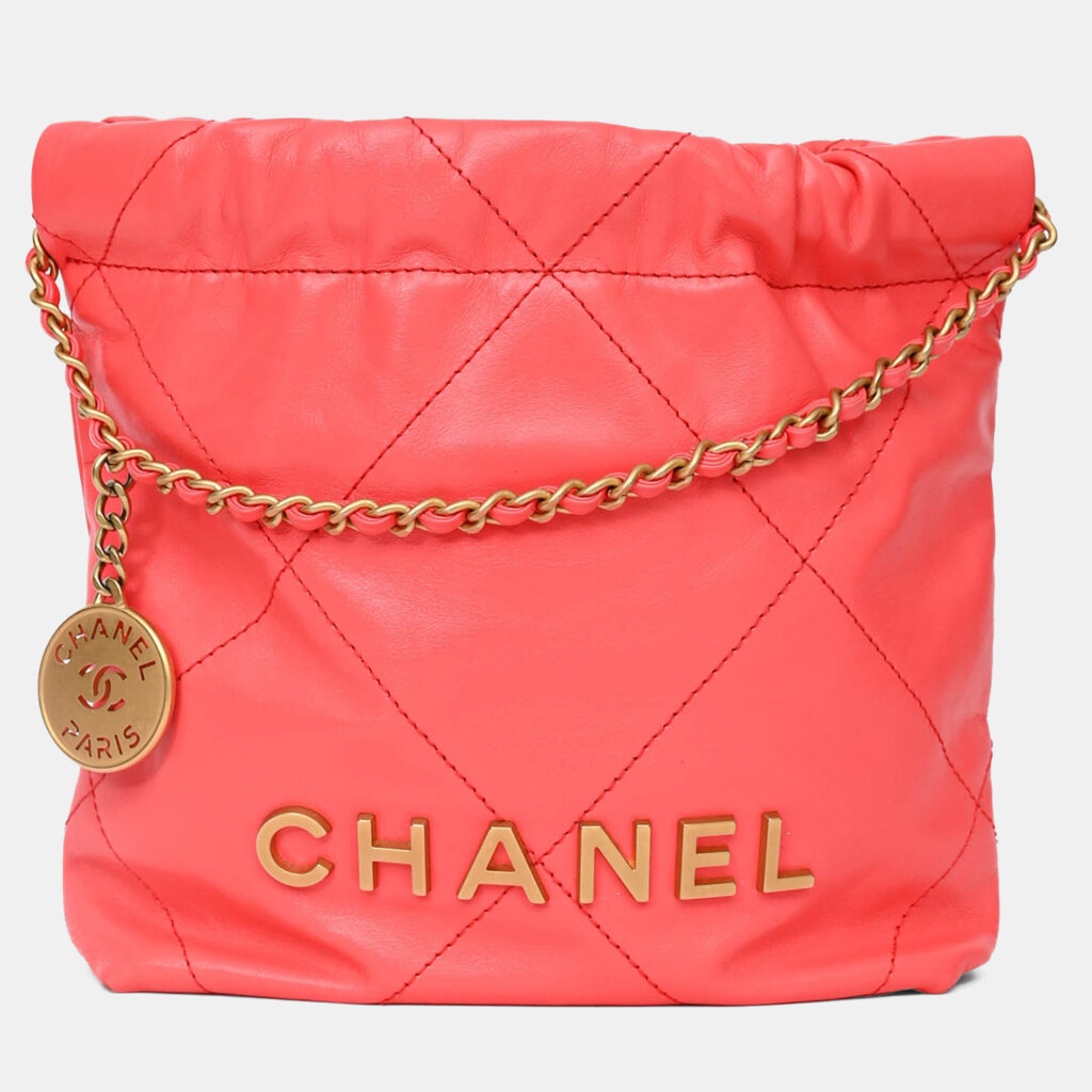 Chanel Pink Mini 22 Hobo Chanel Pink Mini 22 Hobo