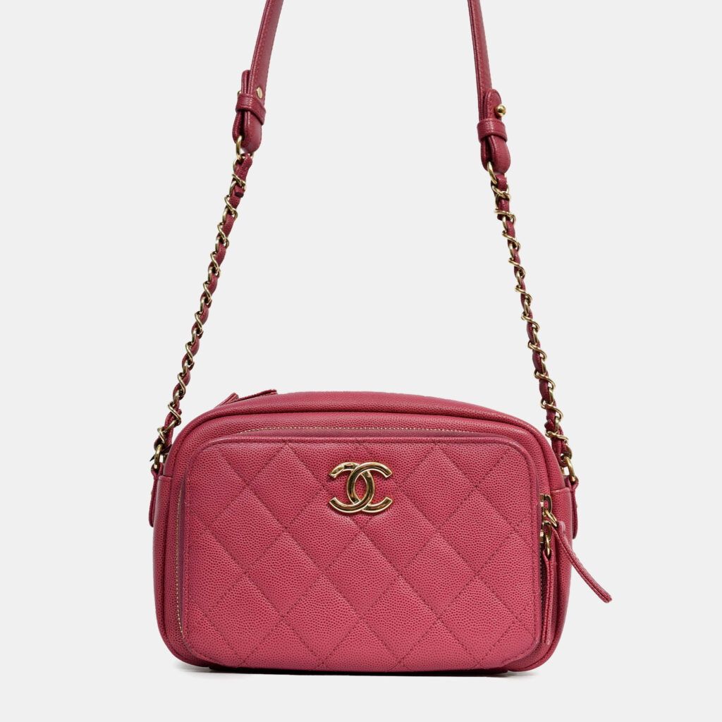 Chanel 2016 Pink Caviar Business Afinity Camera Crossbody Chanel 2016 Pink Caviar Business Afinity Camera Crossbody