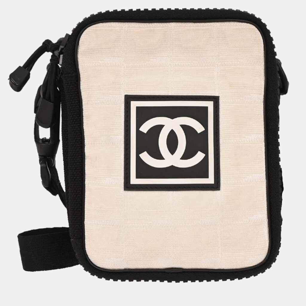 luxury-women-chanel-used-handbags-p1248757-010-1.jpg Chanel Black White Travel Line Crossbody Bag