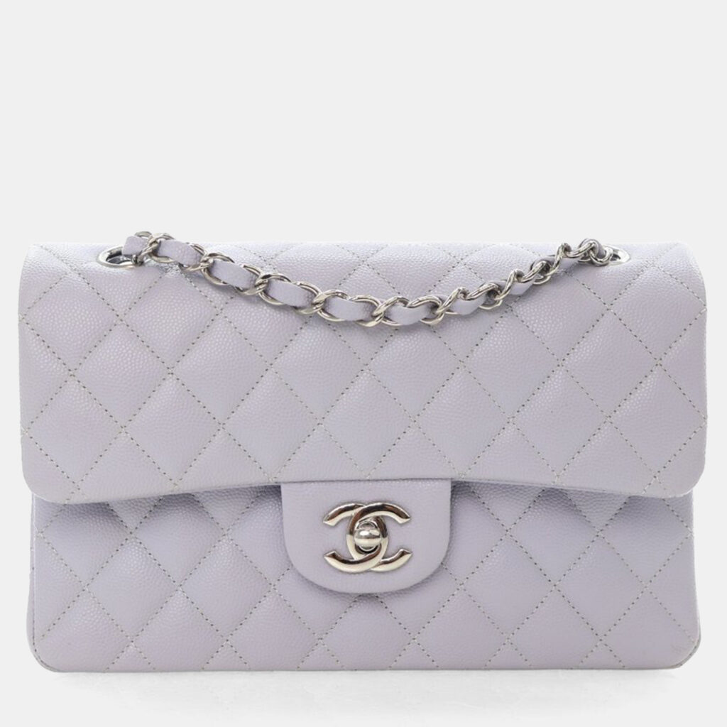 Chanel Small Caviar Classic Double Flap Bag Chanel Small Caviar Classic Double Flap Bag