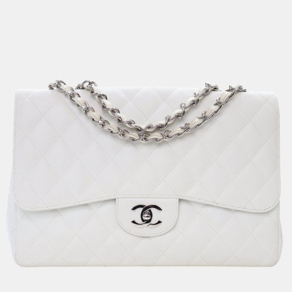 Chanel Jumbo Caviar Classic Single Flap Bag