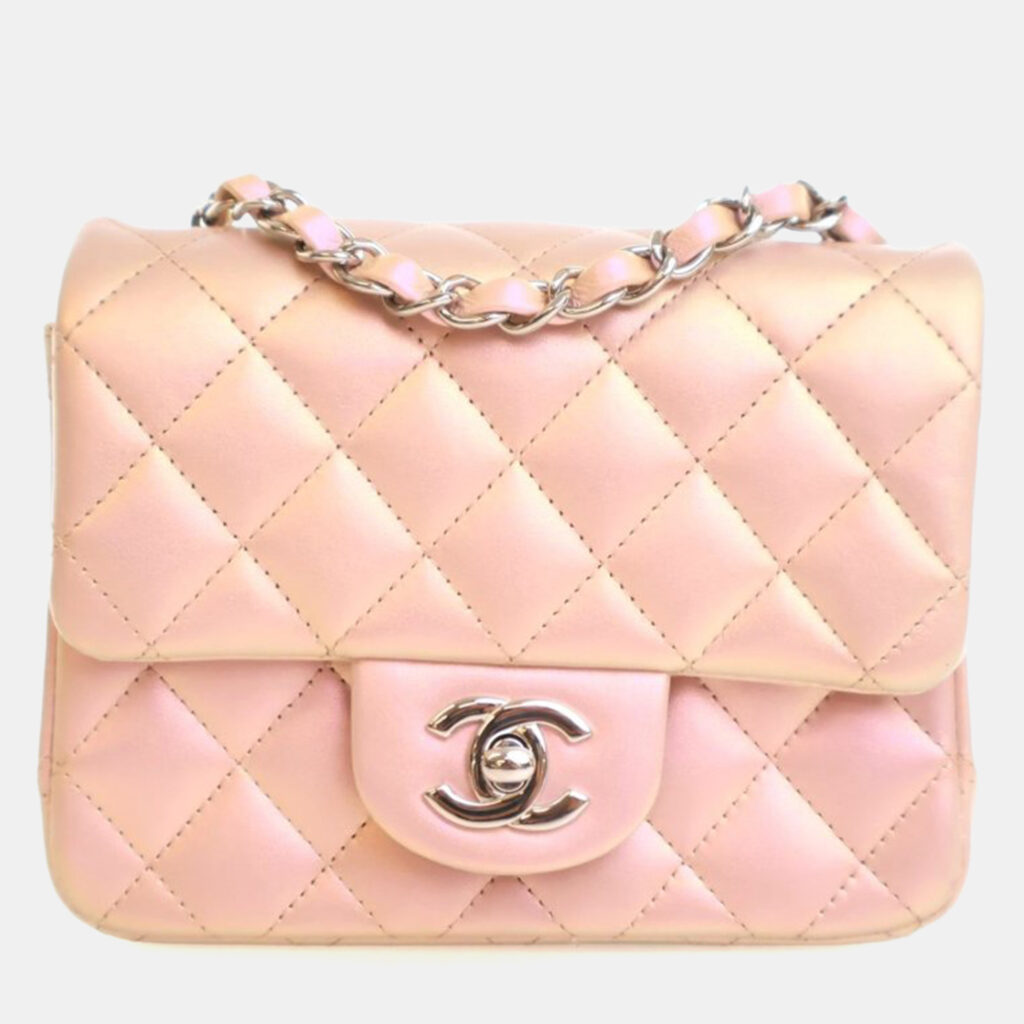 Chanel Mini Calfskin Square Classic Flap Bag