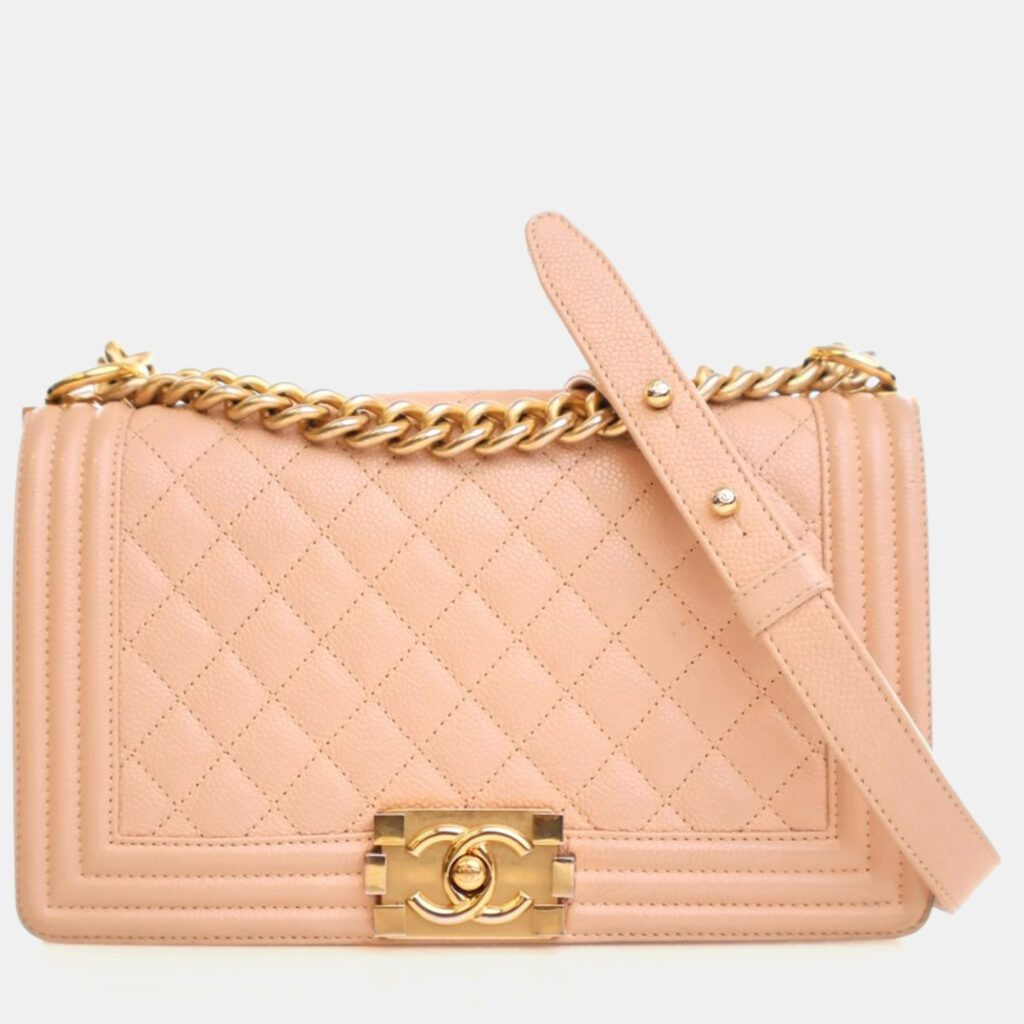 Chanel Medium Caviar Boy Bag