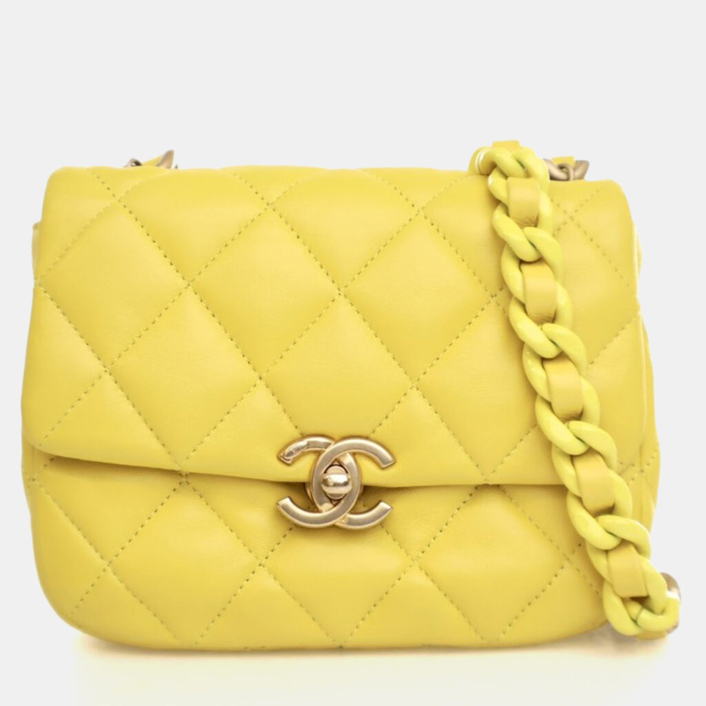 Chanel Lambskin Candy Chain Flap Bag
