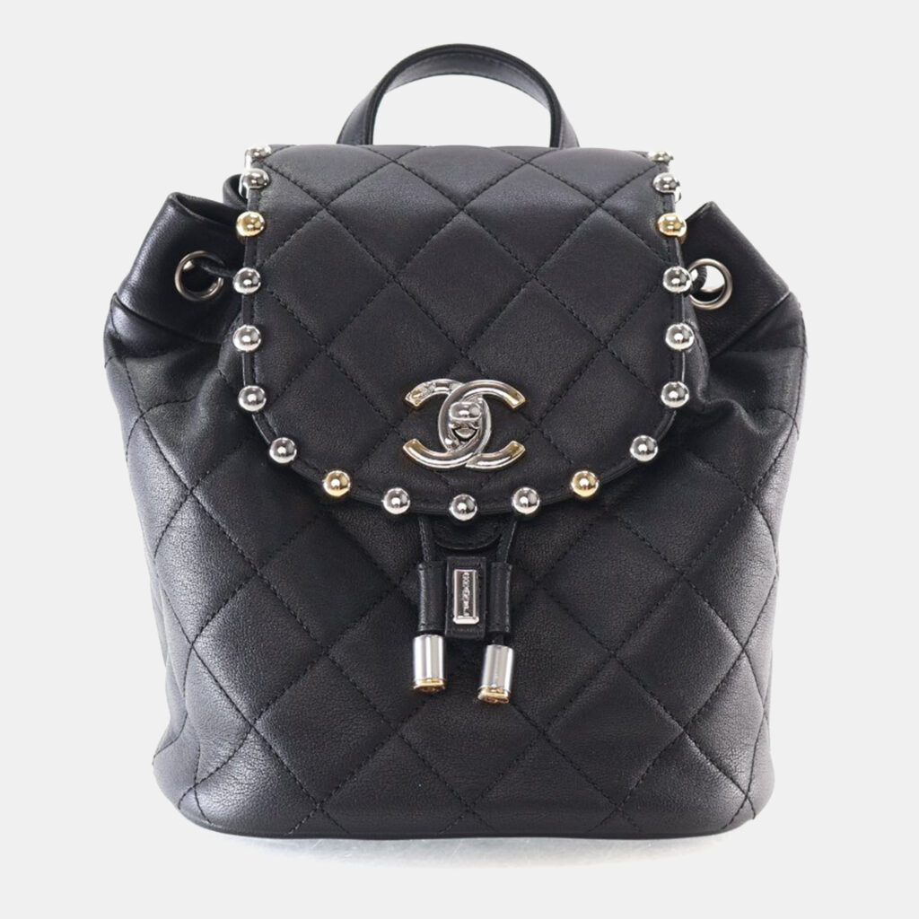 Chanel Small Lambskin Metallic Bubble Backpack Chanel Small Lambskin Metallic Bubble Backpack