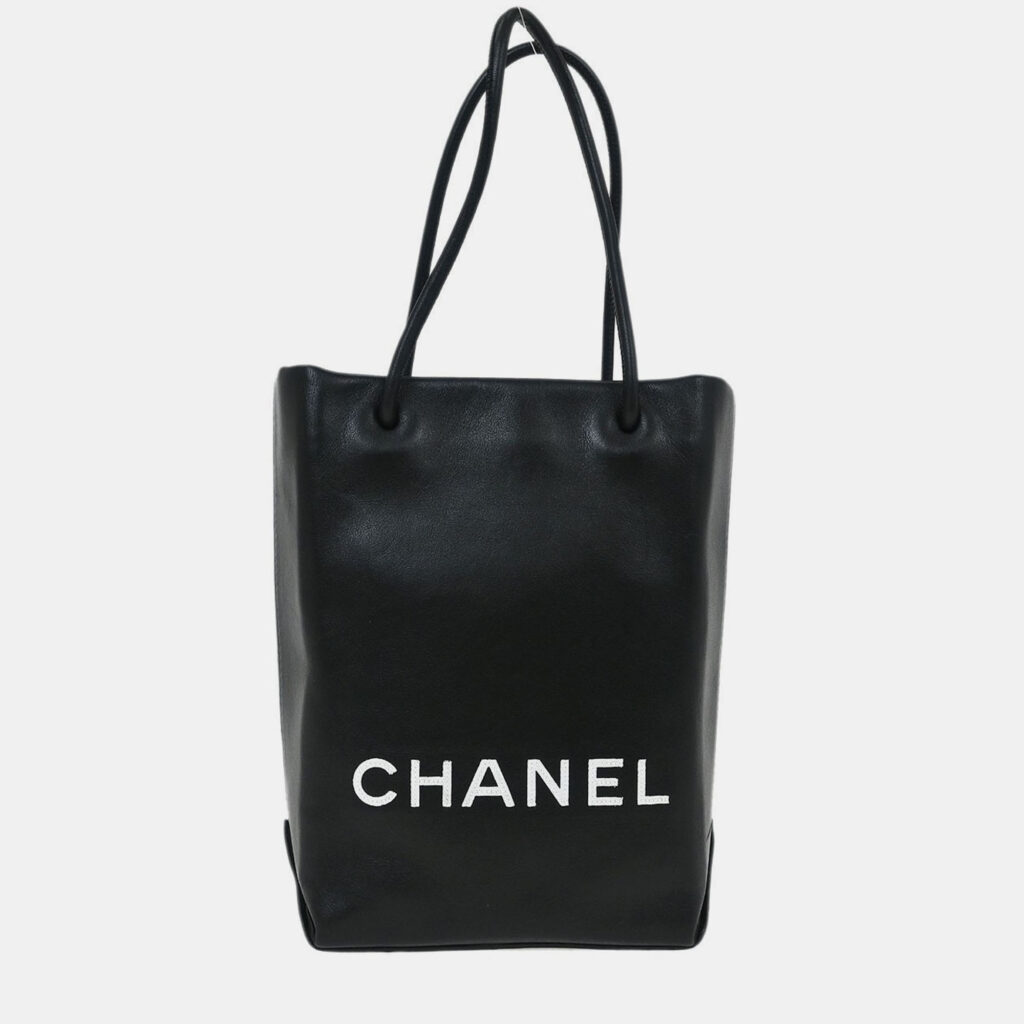 Chanel Black Calfskin Essential Tote Bag Chanel Black Calfskin Essential Tote Bag