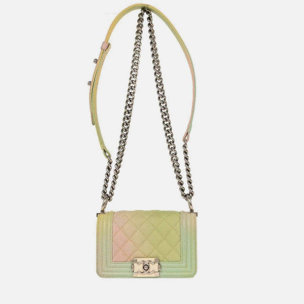 Boy Chanel Pastel Color Calfskin Mini Shoulder Bag