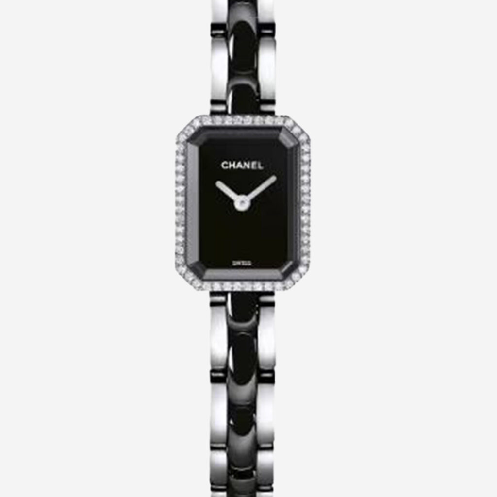 Chanel Premiere H2163 Quartz Black Stainless Steel Women’s Wristwatch 15 mm