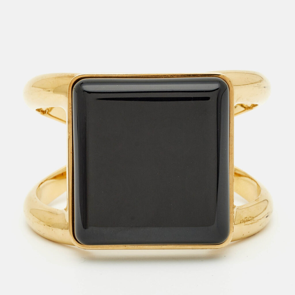 Chloé Resin Gold Tone Bracelet Chloé Resin Gold Tone Bracelet