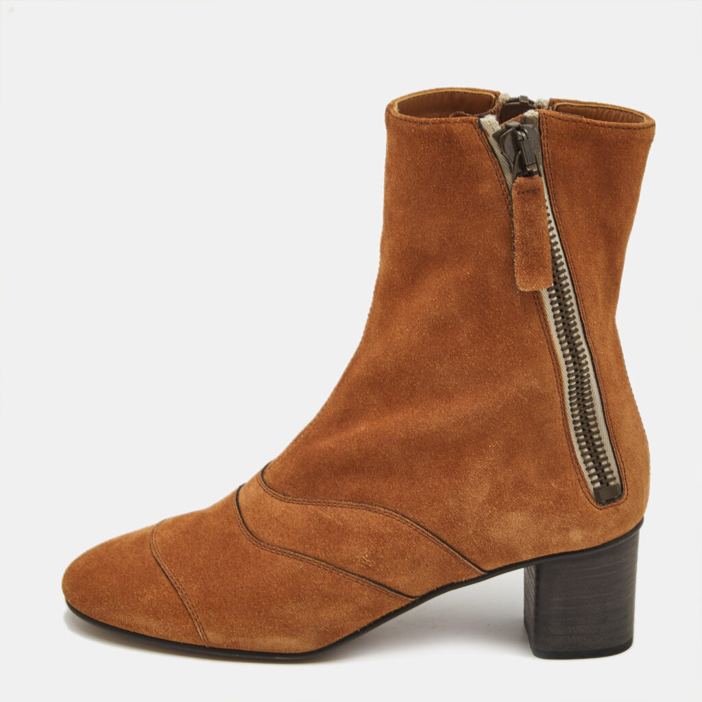 Chloe Brown Suede Lexie Ankle Boots Size 37.5 Chloe Brown Suede Lexie Ankle Boots Size 37.5