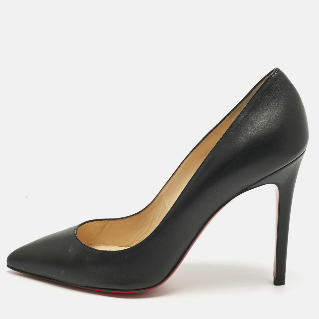 Christian Louboutin Black Leather Pigalle Pumps Size 40 Christian Louboutin Black Leather Pigalle Pumps Size 40