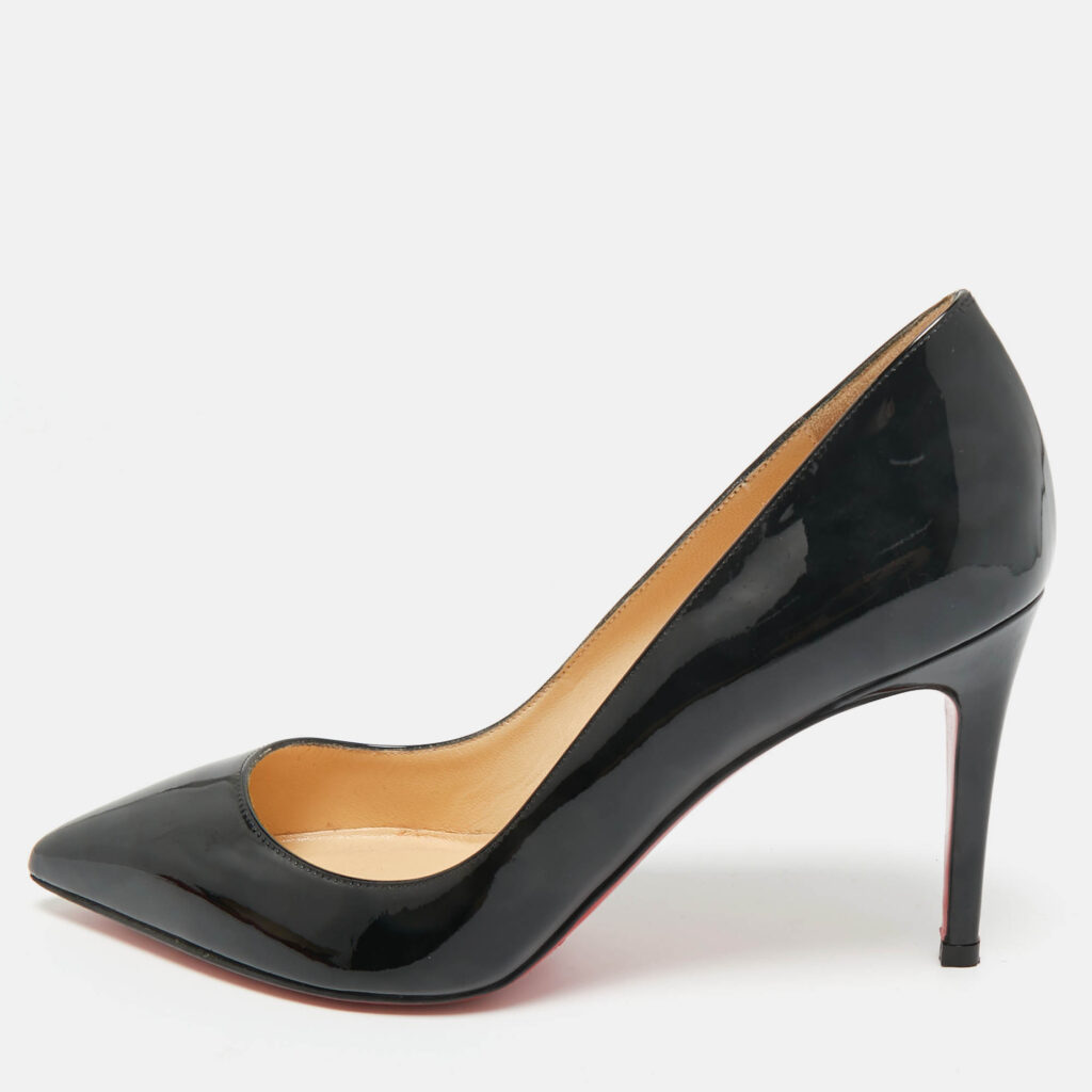 Christian Louboutin Black Patent Leather Pigalle Pumps Size 36.5 Christian Louboutin Black Patent Leather Pigalle Pumps Size 36.5