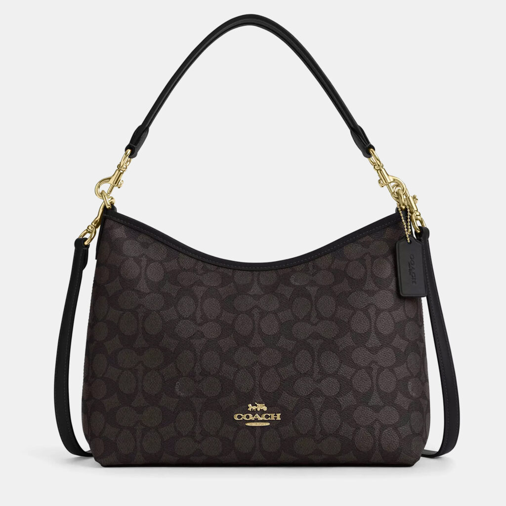 Coach Laurel Signature Canvas Black monogram Handbag Coach Laurel Signature Canvas Black monogram Handbag