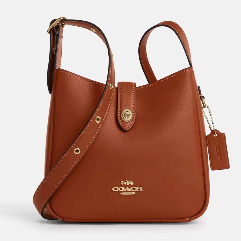 Coach Hadley mini Tan Leather Crossbody bag Coach Hadley mini Tan Leather Crossbody bag