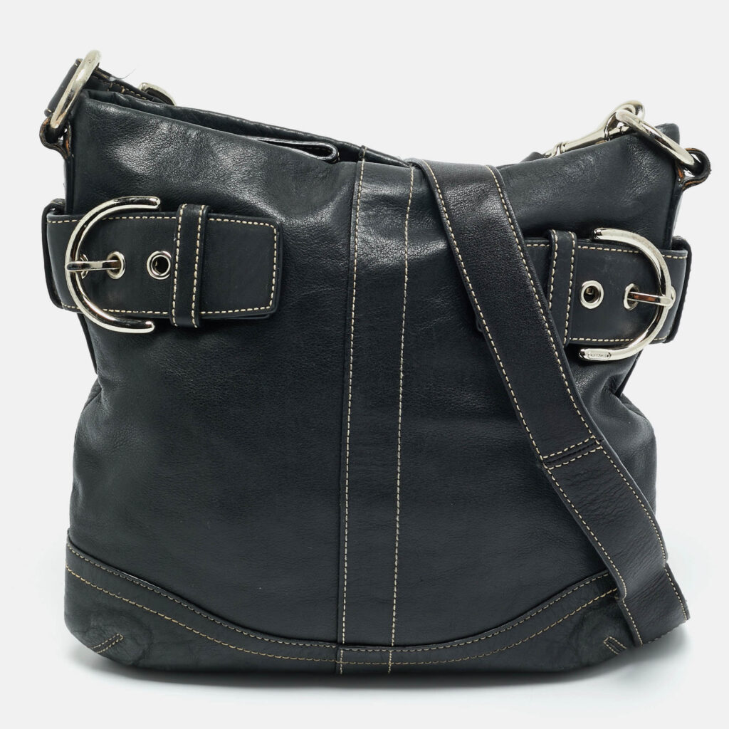 Coach Soho Black Leather Crossbody Bag Coach Soho Black Leather Crossbody Bag