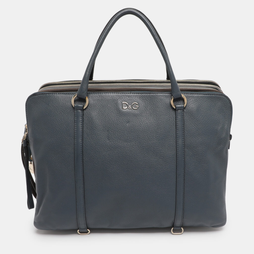 D&G Tricolor Leather Lily Twist Satchel D&G Tricolor Leather Lily Twist Satchel