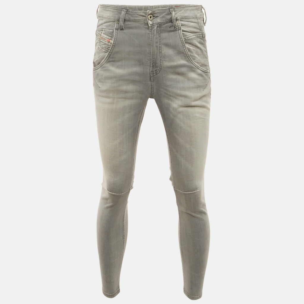 Diesel Grey Washed Denim Low Waist Fayza Jeans S Waist 27 Diesel Grey Washed Denim Low Waist Fayza Jeans S Waist 27