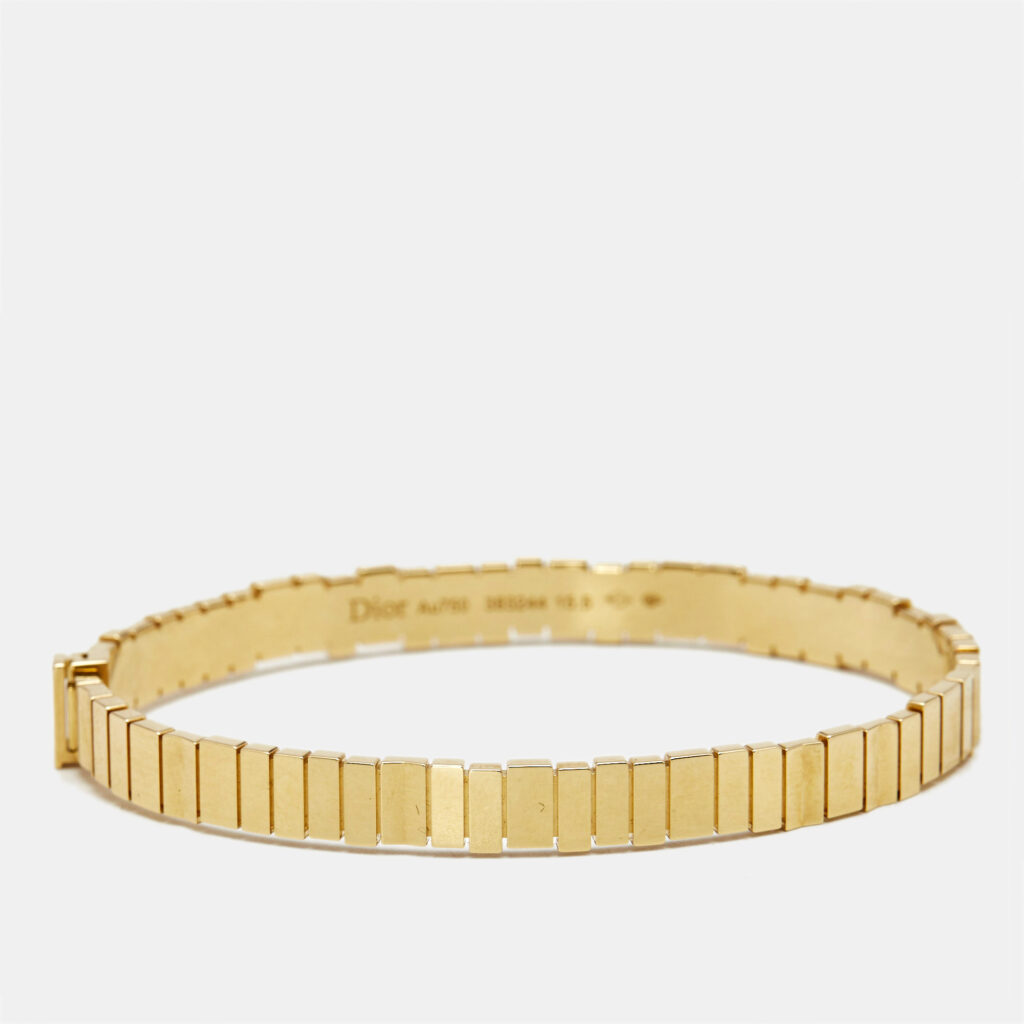Dior Gem Dior 18k Yellow Gold Bracelet 15.5 Dior Gem Dior 18k Yellow Gold Bracelet 15.5