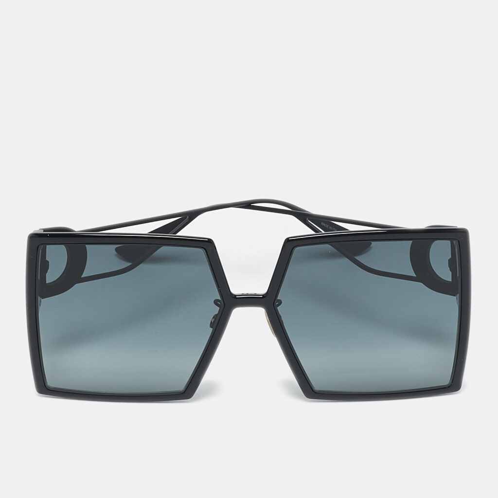 Dior Black 30 Montaigne Oversized Sunglasses Dior Black 30 Montaigne Oversized Sunglasses