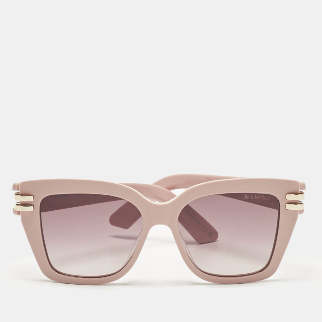 Dior Pink/Brown Gradient CDior S1I Square Sunglasses Dior Pink/Brown Gradient CDior S1I Square Sunglasses