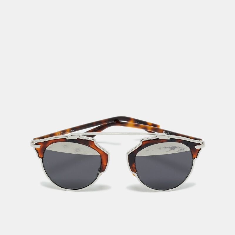 Dior Tortoise Brown/Black AOOMD DiorSoReal Aviator Sunglasses Dior Tortoise Brown/Black AOOMD DiorSoReal Aviator Sunglasses