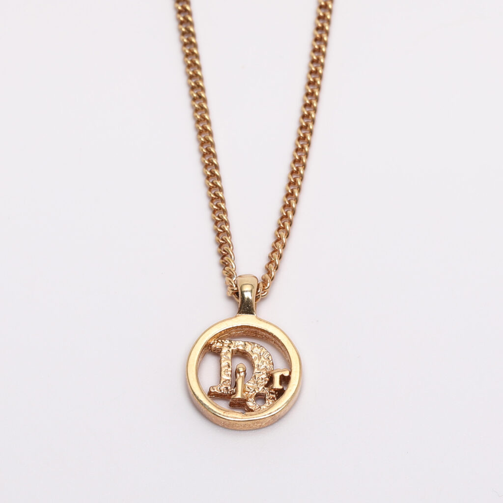 Dior Gold Tone Tie Tack Chain Necktie Accessory Dior Gold Tone Tie Tack Chain Necktie Accessory
