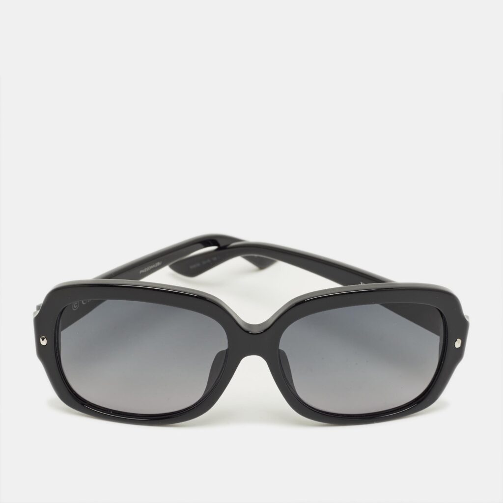 Dior Black Gradient BrillanceF Crystals Oversized Sunglasses