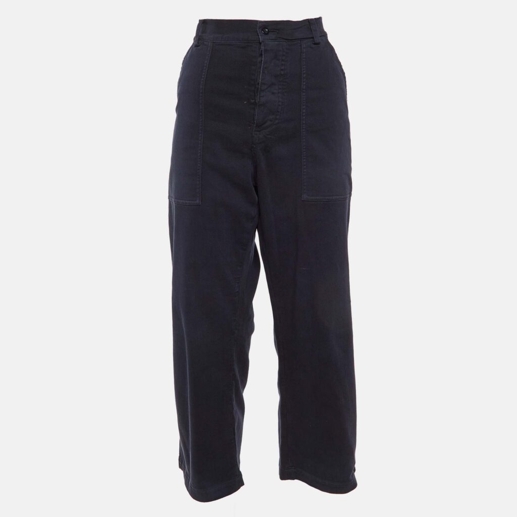 Dior Dark Blue Cotton Culottes M Dior Dark Blue Cotton Culottes M