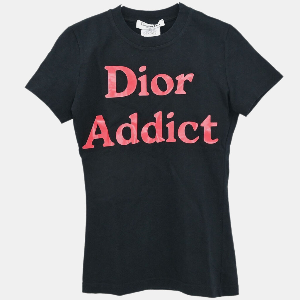Christian Dior Black Short Sleeve T-shirt Size Small Christian Dior Black Short Sleeve T-shirt Size Small