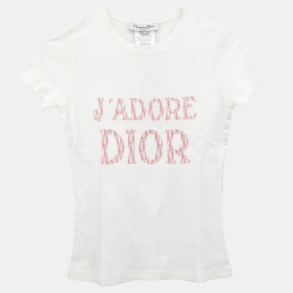 Christian Dior T-shirt White #40 Christian Dior T-shirt White #40