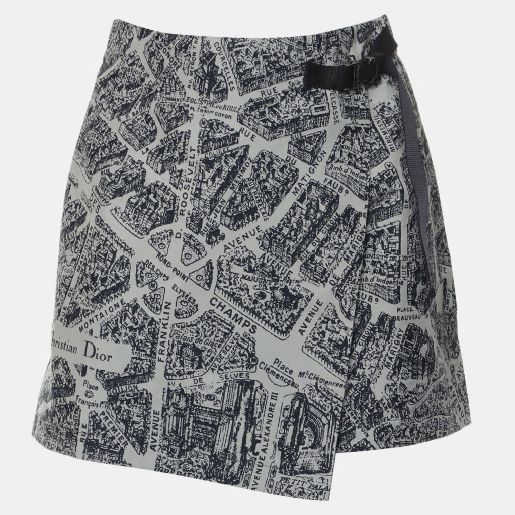 Dior Technical Taffeta Jacquard Skort Dior Technical Taffeta Jacquard Skort