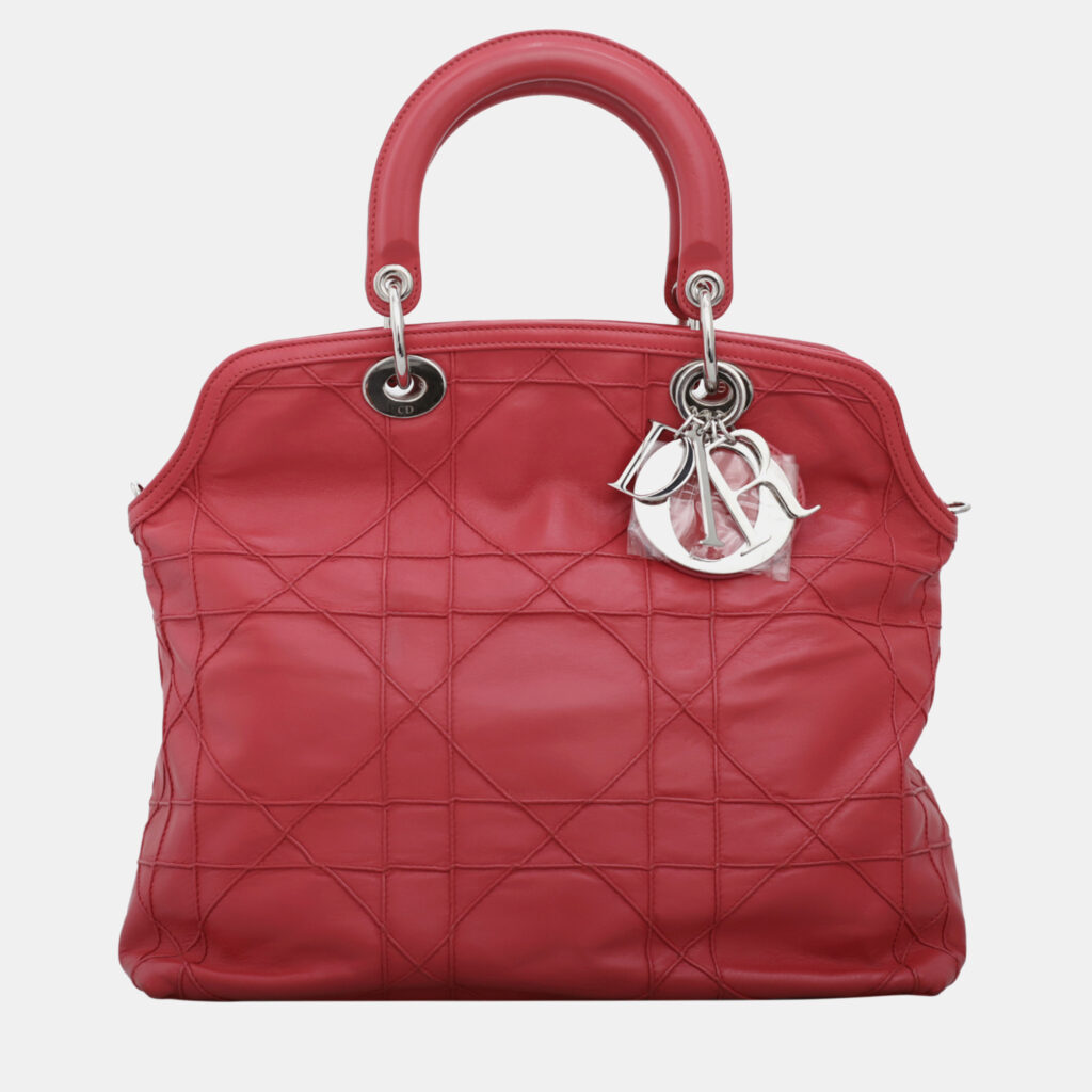 Dior Granville Red Tote Bag