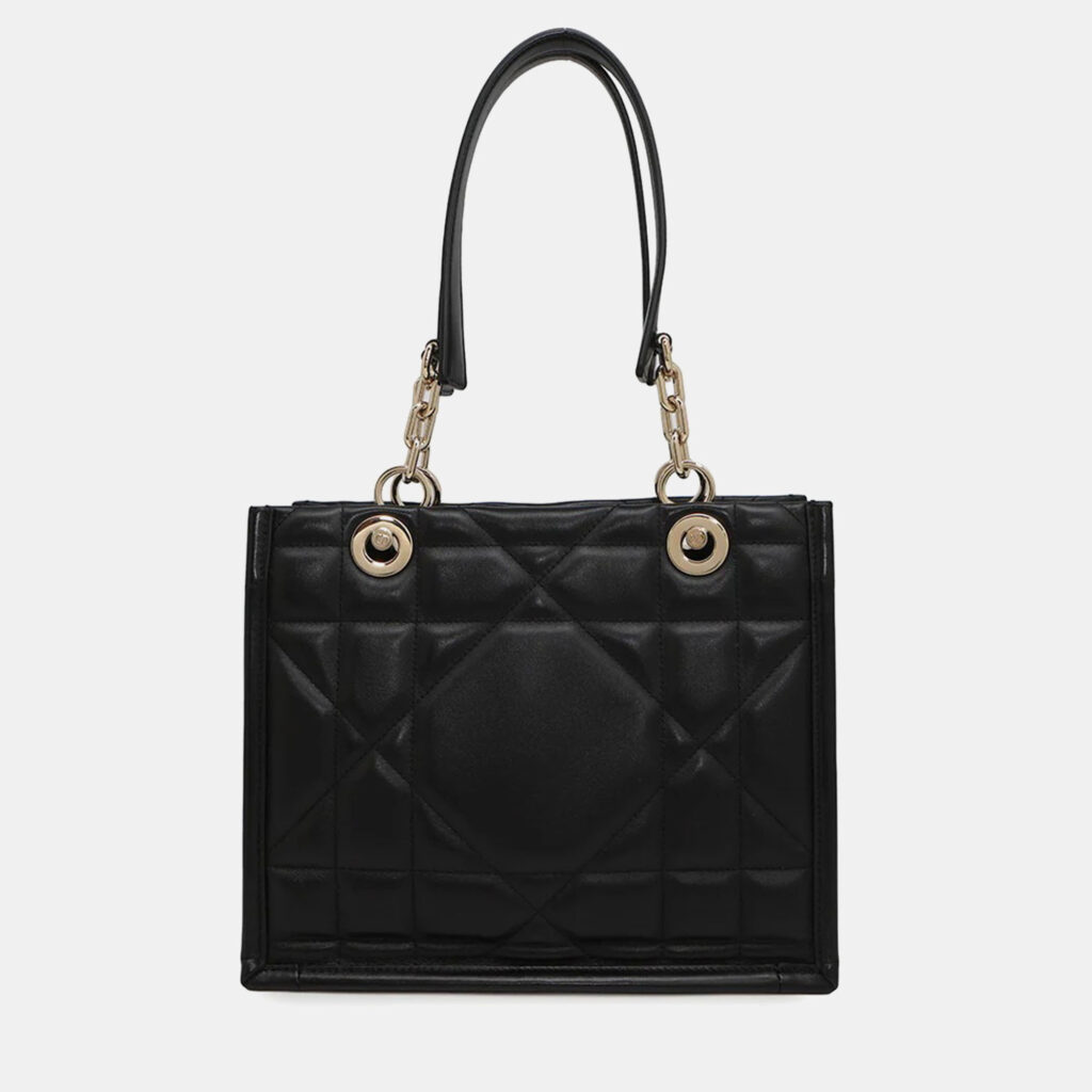 Dior Essential Small Black Leather Tote Bag Dior Essential Small Black Leather Tote Bag