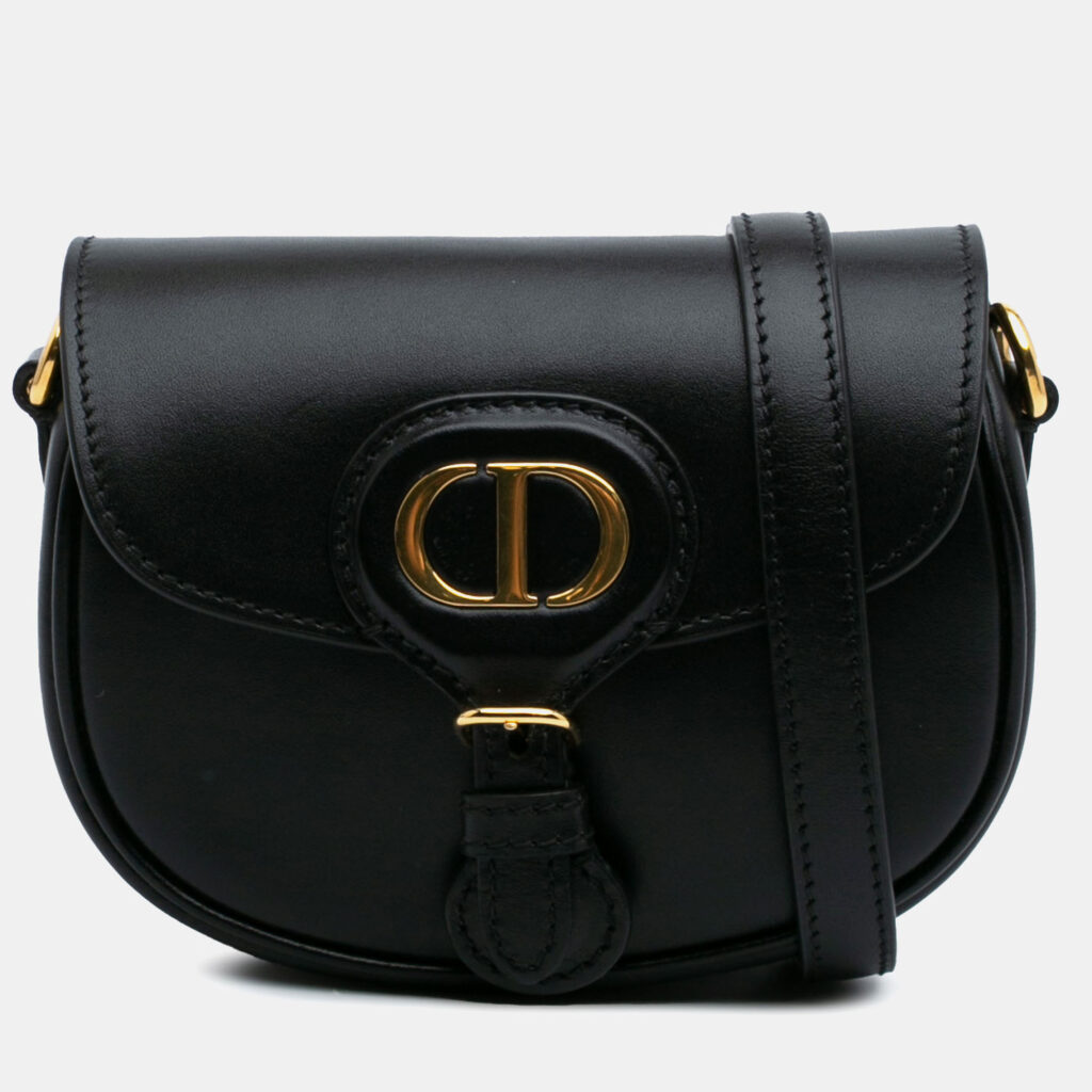 Dior Black Micro Calfskin Bobby Crossbody