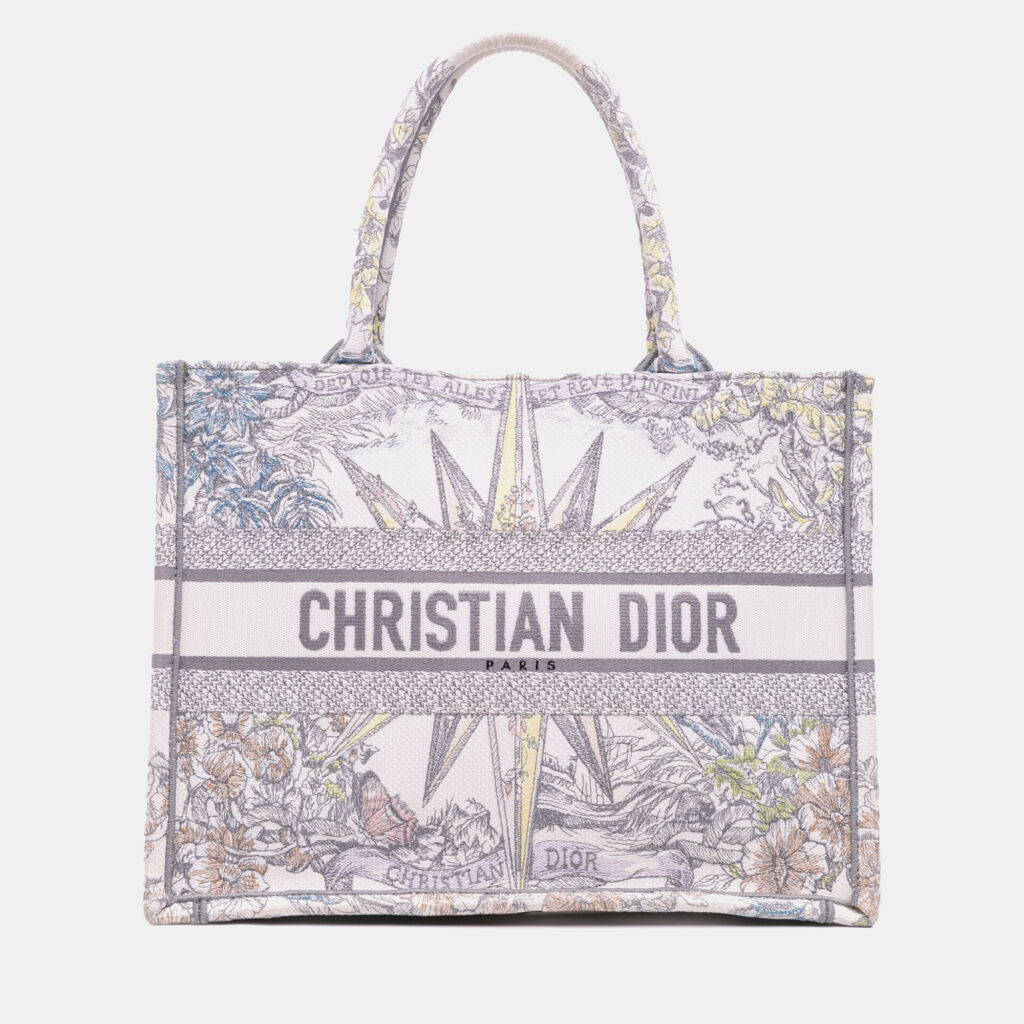 Dior Purple Medium Reve d Infini Book Tote