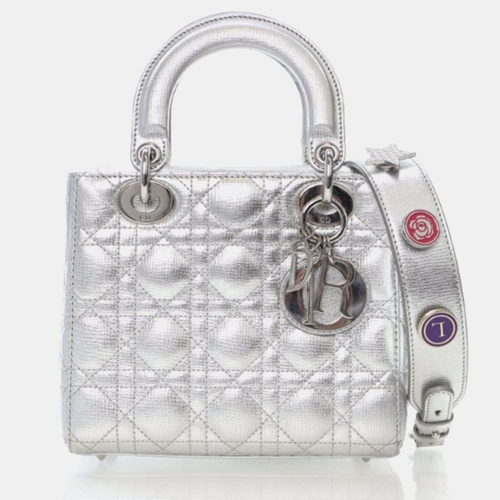 Christian Dior My Lady Dior Small Lucky Badges Calfskin Handbag Christian Dior My Lady Dior Small Lucky Badges Calfskin Handbag