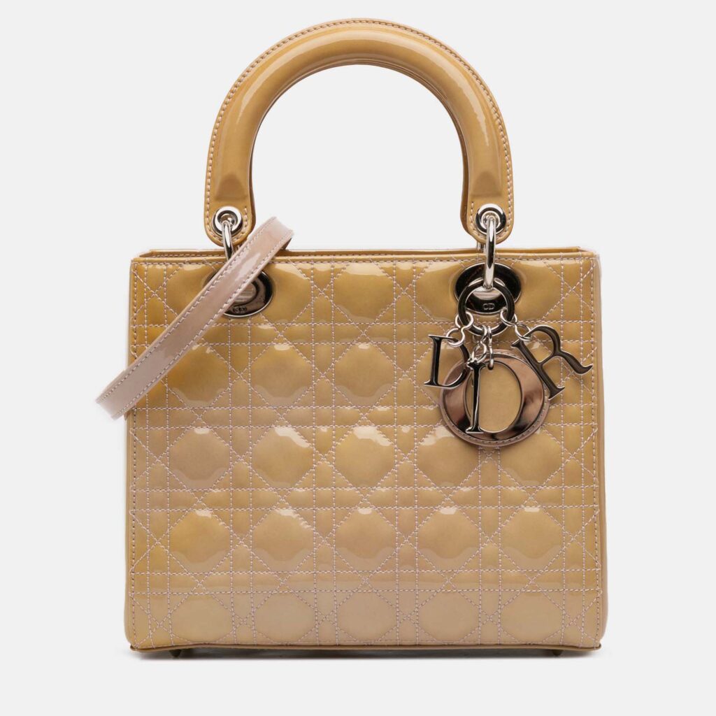 Dior Medium Patent Cannage Lady Dior Dior Medium Patent Cannage Lady Dior