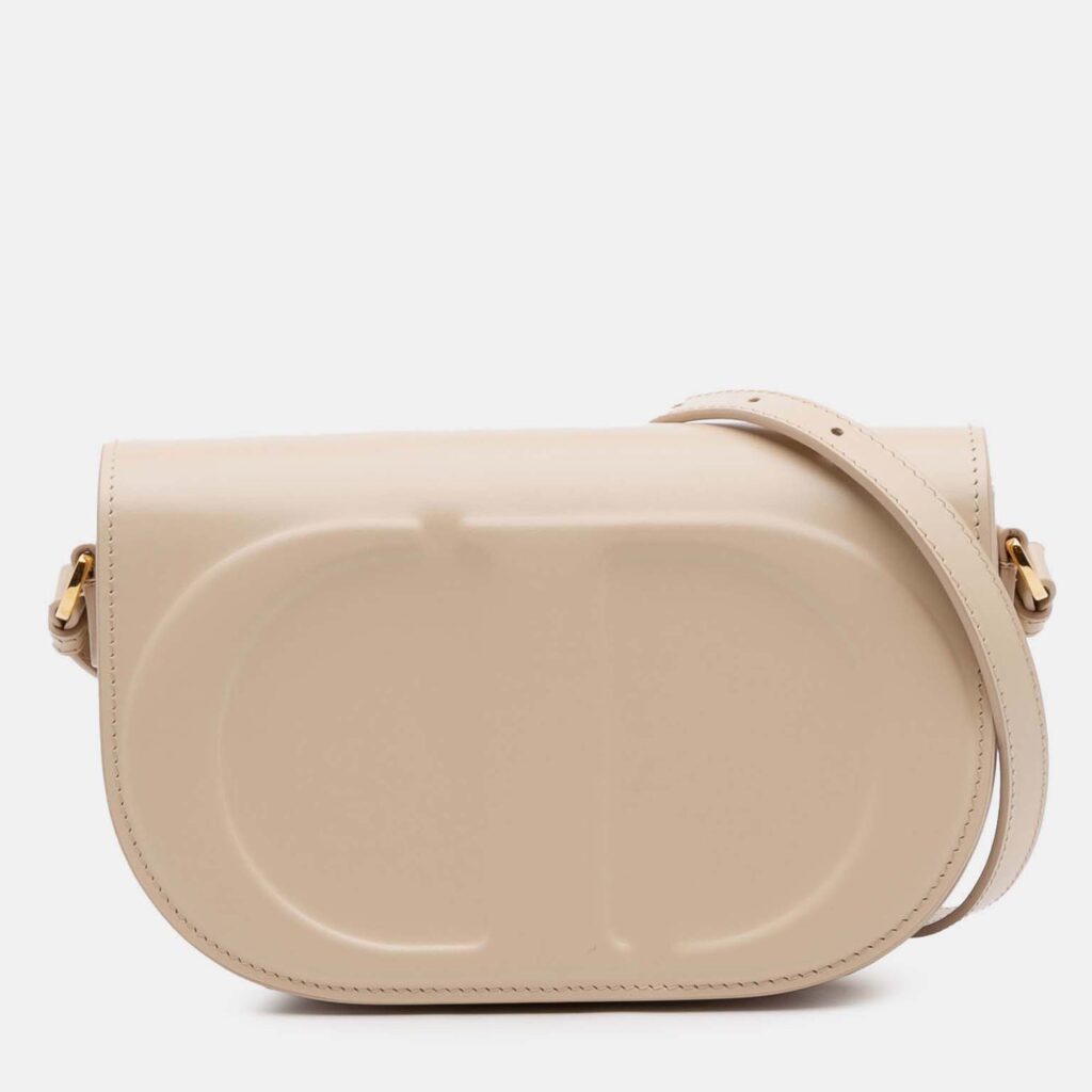 Dior Ivory Leather CD Signature Flap Dior Ivory Leather CD Signature Flap