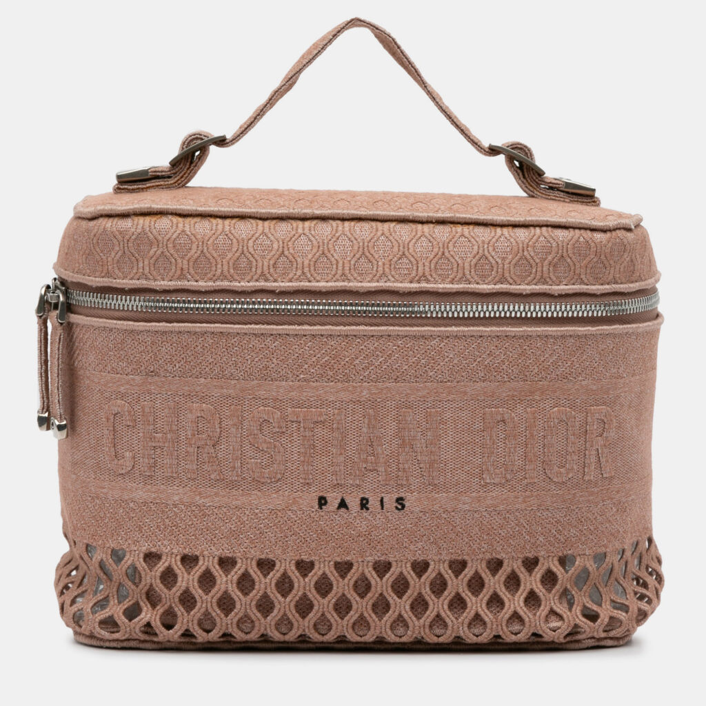 Dior Mesh Embroidered Diortravel Vanity Case Dior Mesh Embroidered Diortravel Vanity Case
