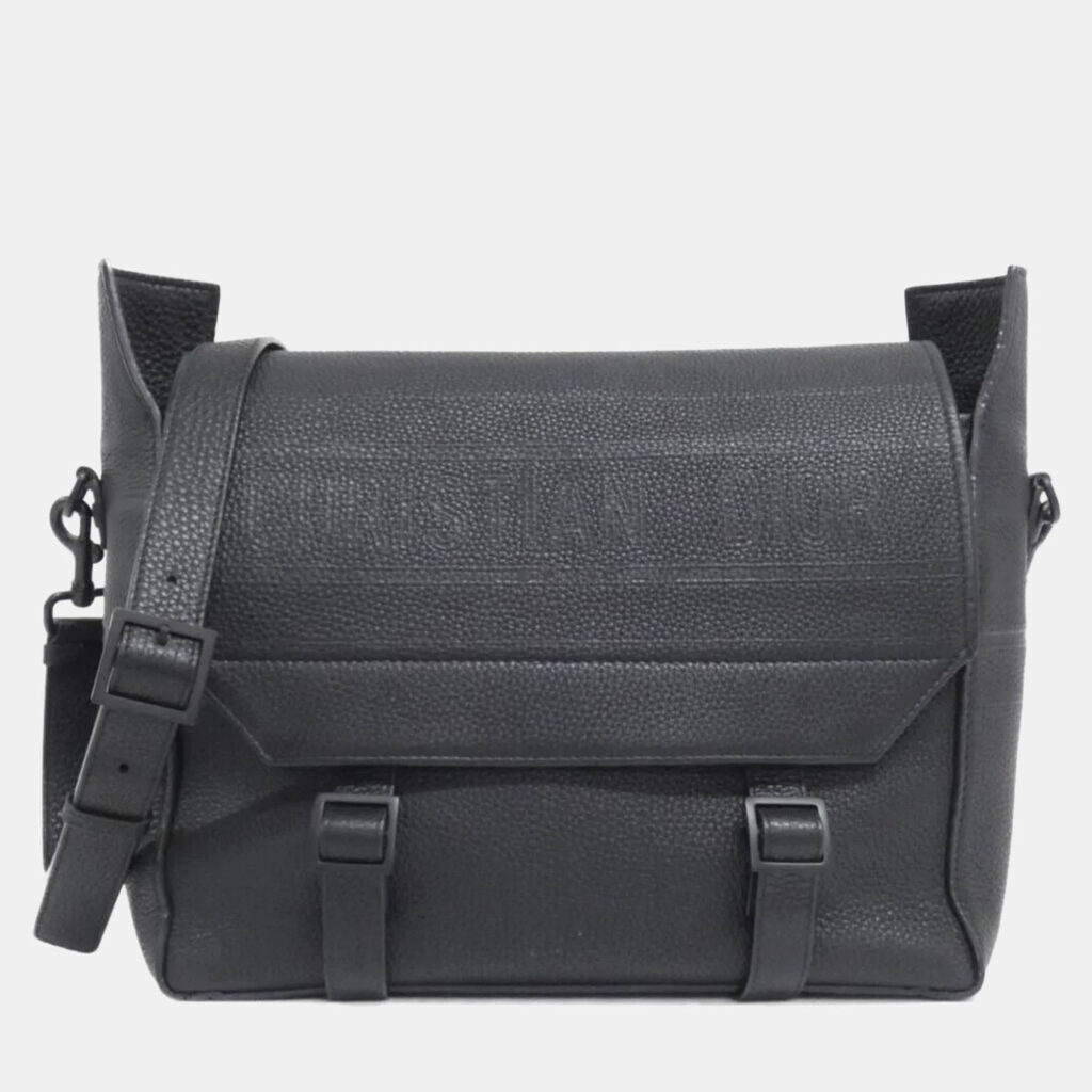 Dior Camp Black Leather Shoulder Bag Dior Camp Black Leather Shoulder Bag