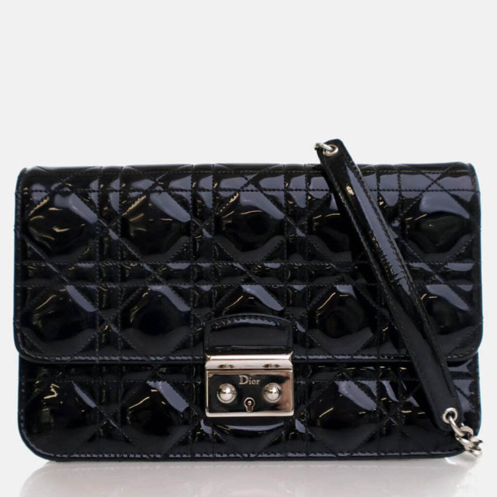Dior Patent Miss Dior Promenade Pouch Dior Patent Miss Dior Promenade Pouch