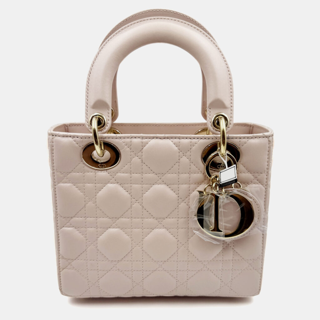 Dior pink Cannage Leather Small Lady Dior My ABCDior Tote Dior pink Cannage Leather Small Lady Dior My ABCDior Tote