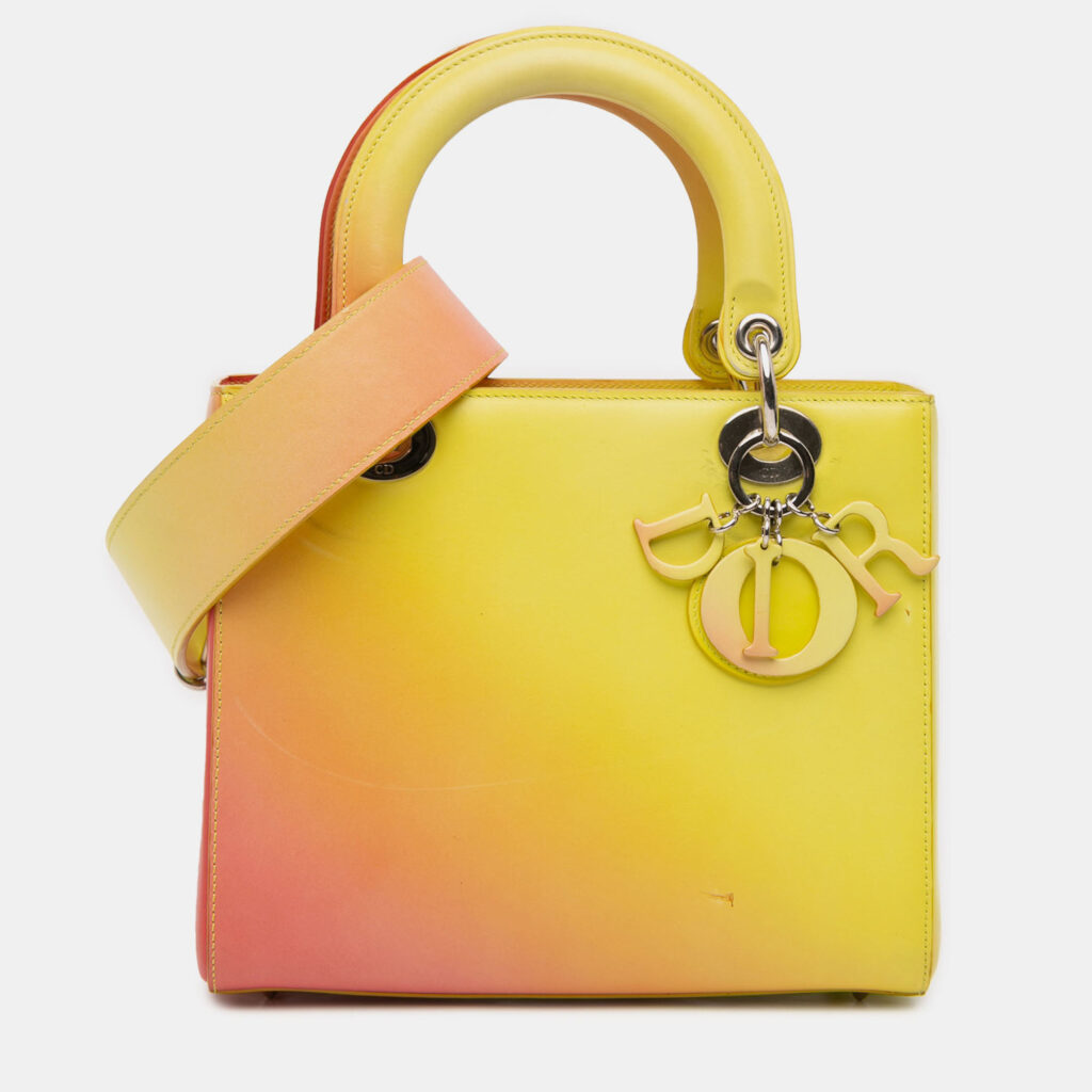luxury-women-dior-used-handbags-p1224968-012.jpg Dior Multicolor Medium Ombre Calfskin Lady Dior