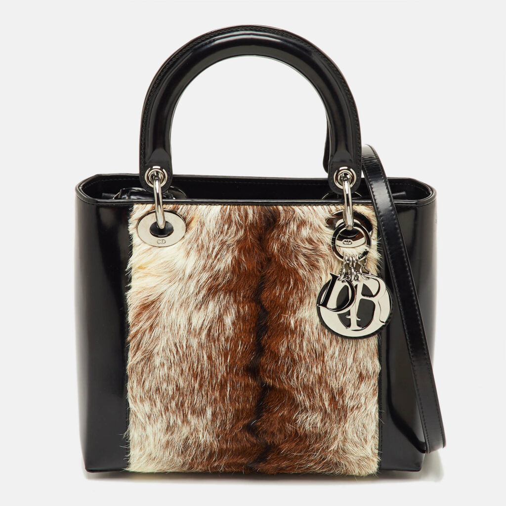 luxury-women-dior-used-handbags-p1246151-001-1.jpg Dior Tricolor Calf Hair and Smooth Leather Lady Dior Tote