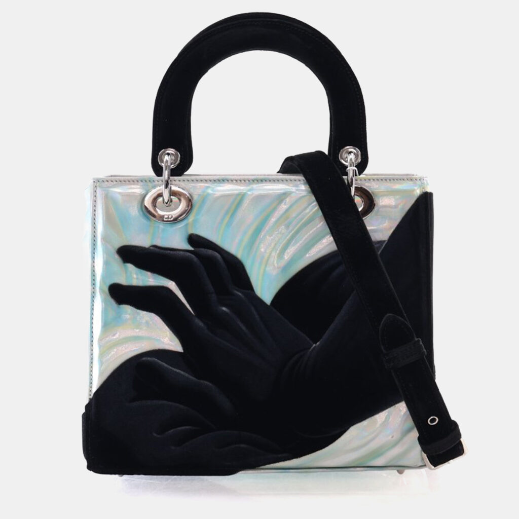 Dior x Alex Gardner Medium Patent Velvet Lady Dior Art Dior x Alex Gardner Medium Patent Velvet Lady Dior Art