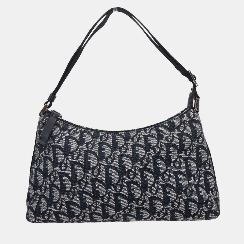 Christian Dior Navy Trotter Handbag