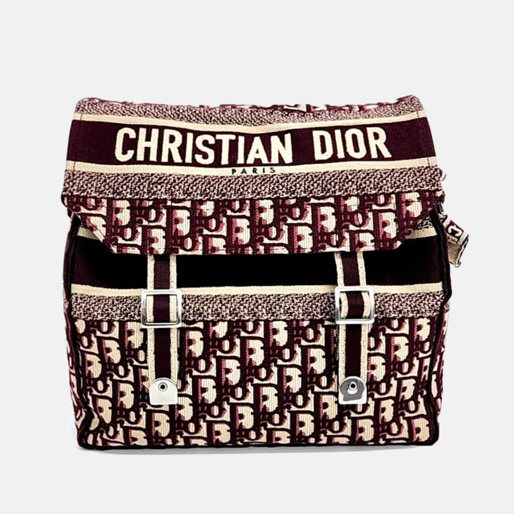 Christian Dior burgundy Logo Oblique Diorcmap Messenger Bag Christian Dior burgundy Logo Oblique Diorcmap Messenger Bag