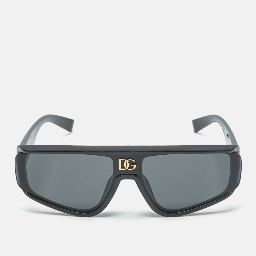 Dolce & Gabbana Black DG6177 Shield Sunglasses
