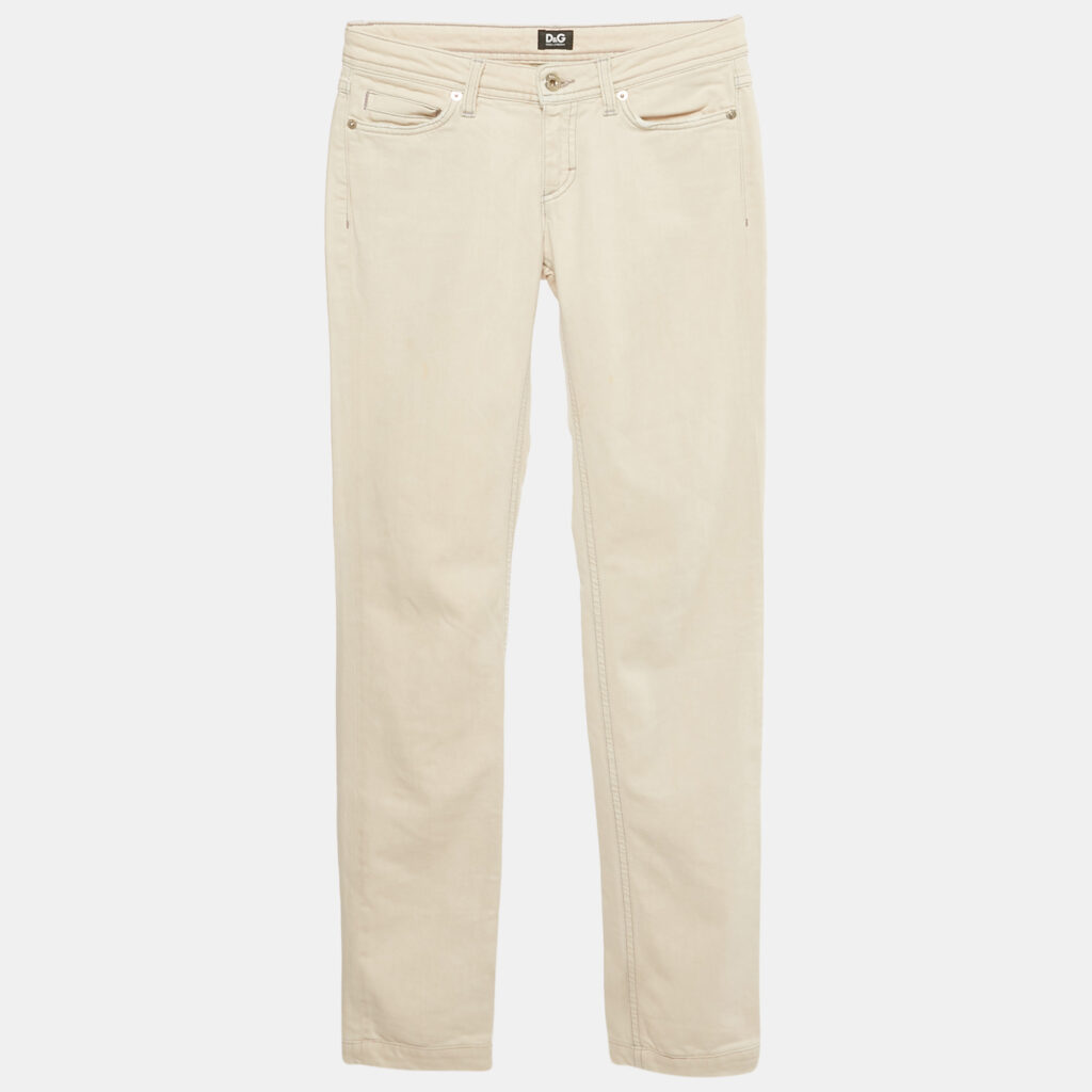 Dolce & Gabbana Pink Denim Low Skinny Jeans S Waist 26" Dolce & Gabbana Pink Denim Low Skinny Jeans S Waist 26"