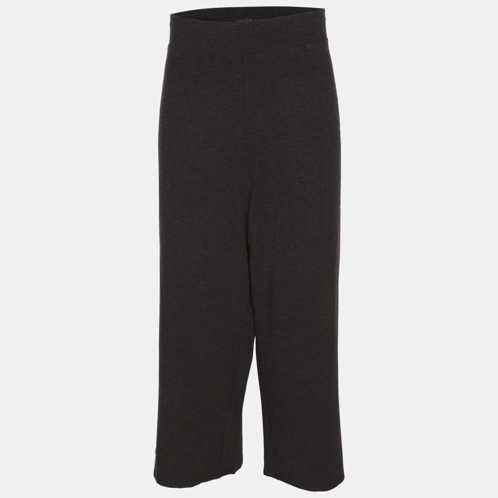 Eileen Fisher Brown Jersey Trousers XXL